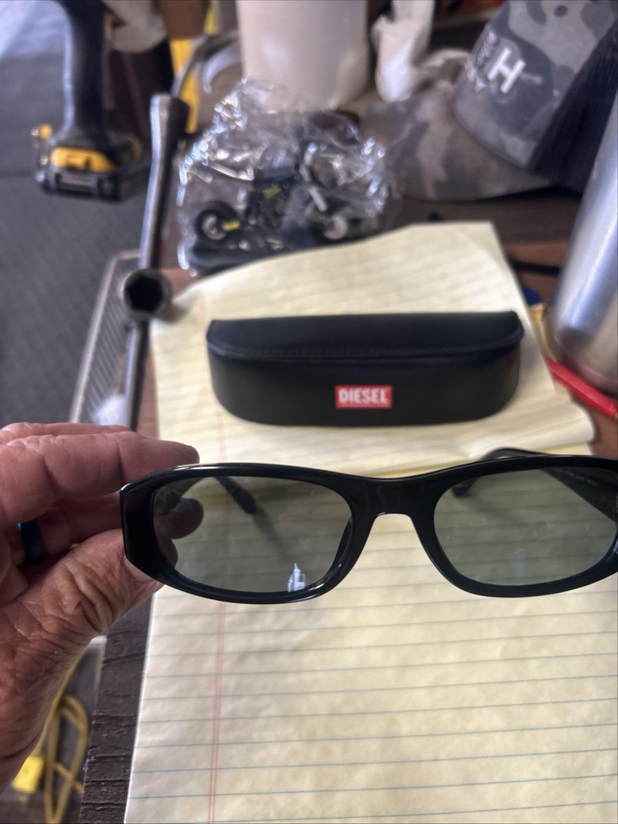 Diesel Black Sunglasses with Original Case