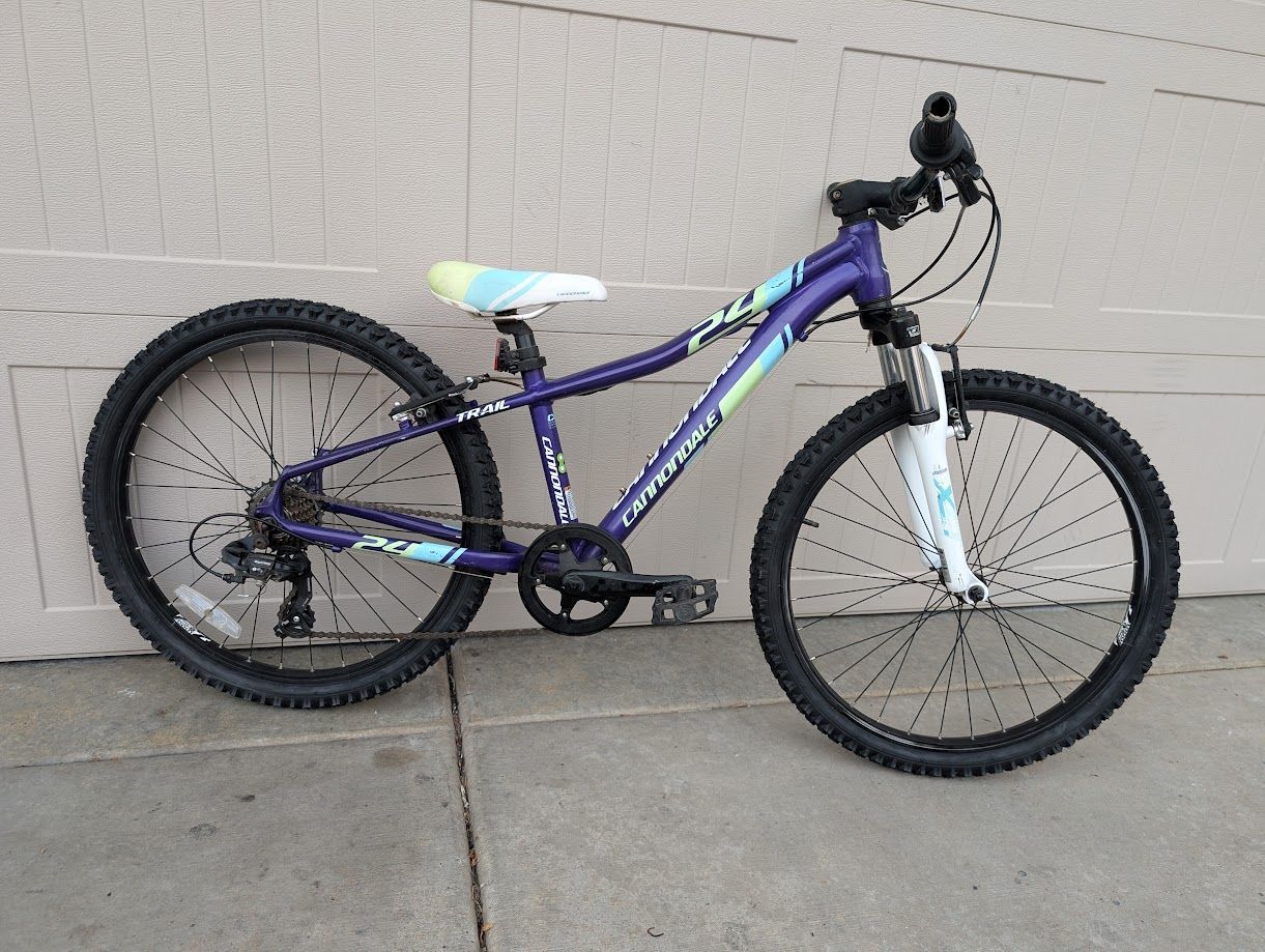 Cannondale trail 24. New tires