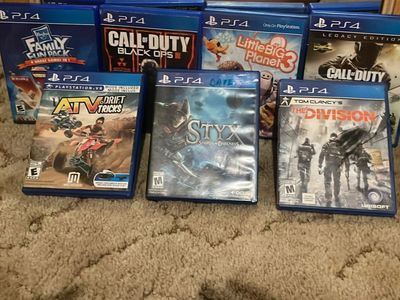 PS4 Game Lot – 7 Games – Call of Duty, LittleBigPlanet 3 & More