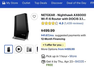 Cable modem router - nighthawk high performance