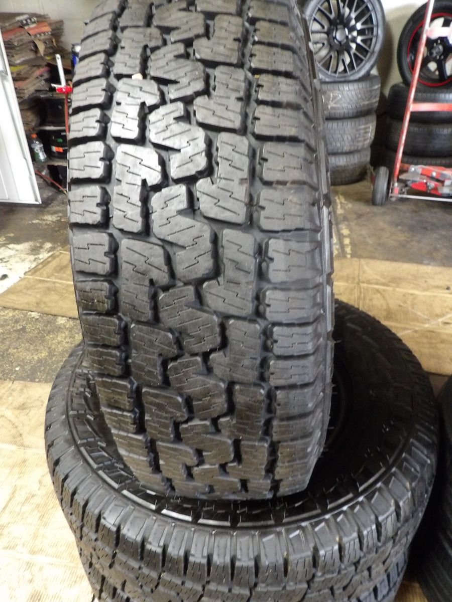265/70R17 PIRELLI SCORPION ALL TERRAIN PLUS PAIR OF TWO USED TIRES