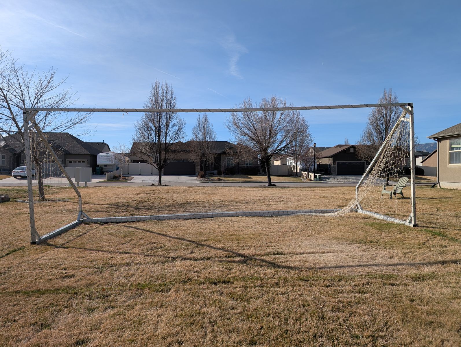 24’ x 8’ Aluminum Pro Soccer Goal + Brand New Net