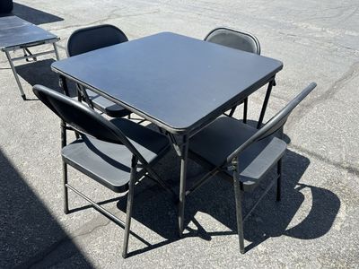 Cosco Folding Card Table With Chairs