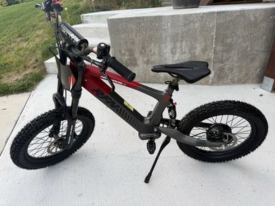 Like New RFN Pinned Racing 18 Electric Bike (Better Than Stacyc 16/18)
