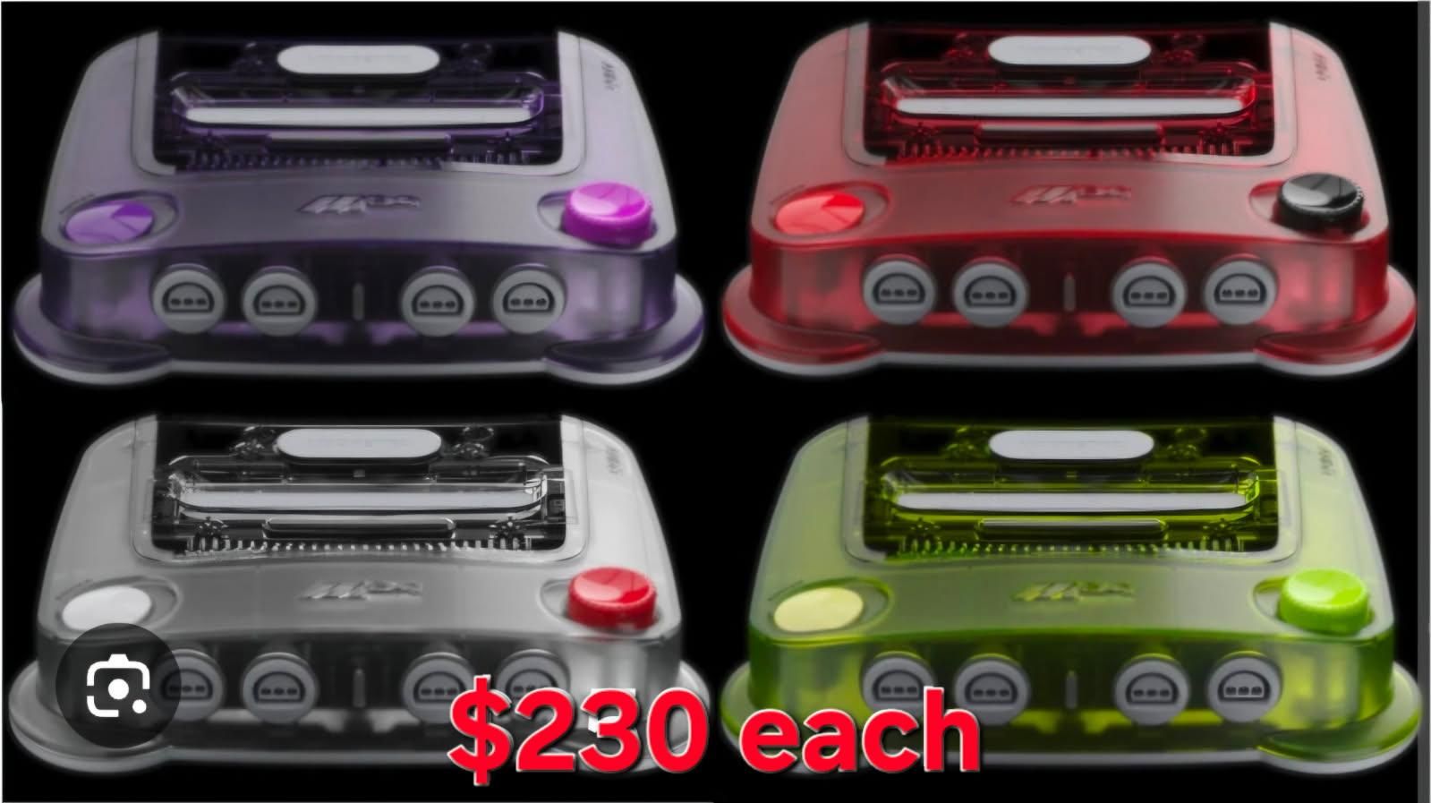 New Unopened M64 N64 consoles $230 each! trades considered~!