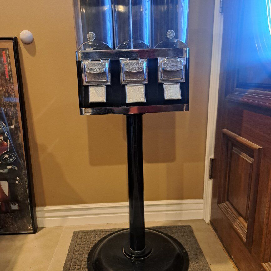 Bubble Gum 3 bay 25 cent