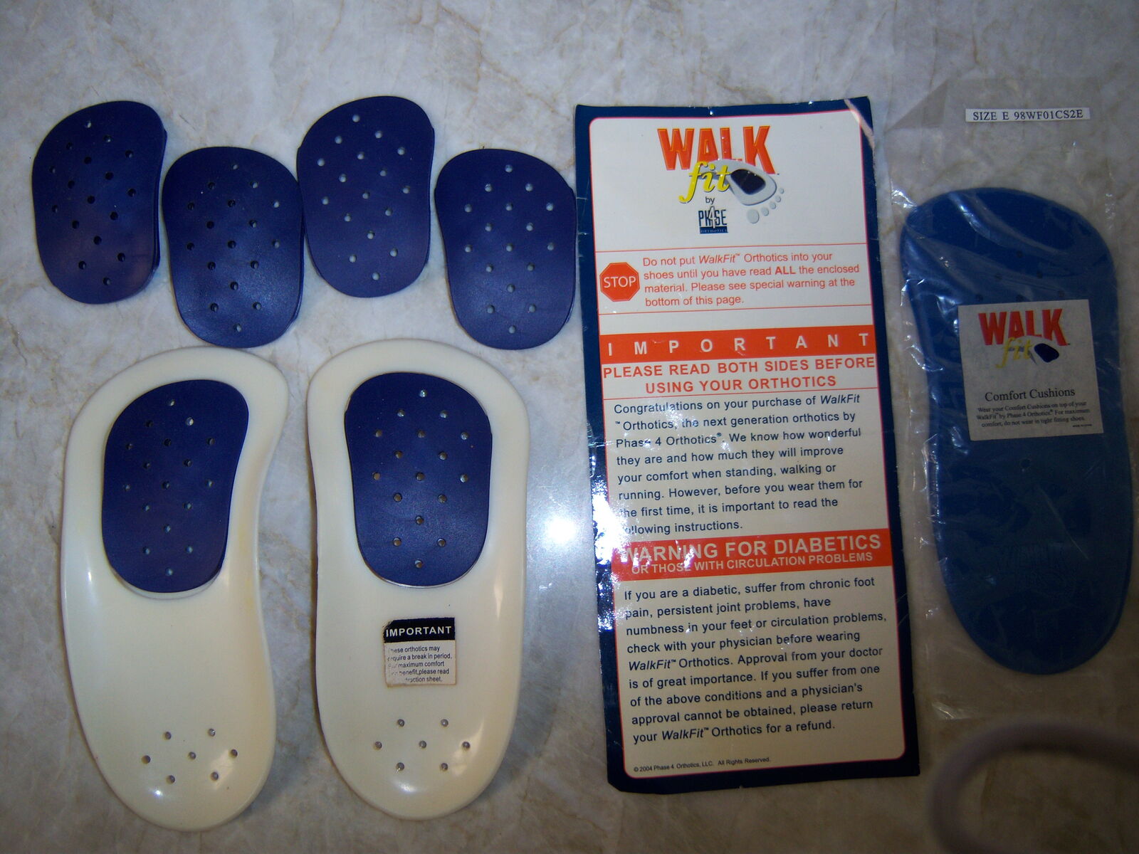 WALKFIT ORTHOTIC INSOLES