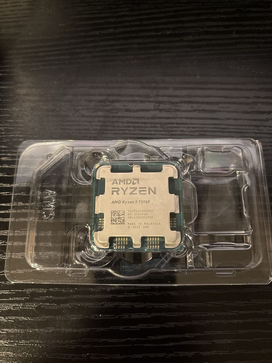 AMD Ryzen 5 7500F Desktop Processor CPU AM5 Socket