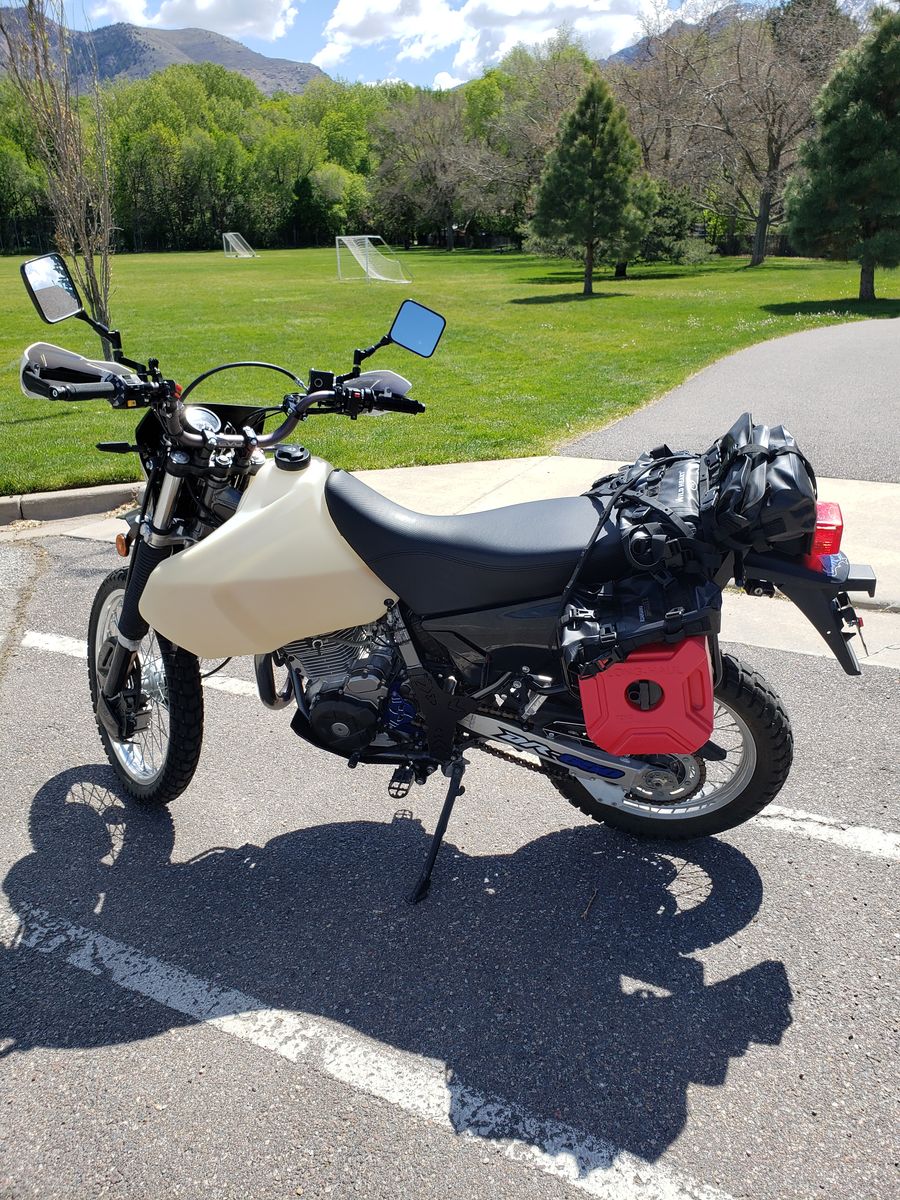 DR650 Only 1,125 miles with Many Extras over 14,000 invested.