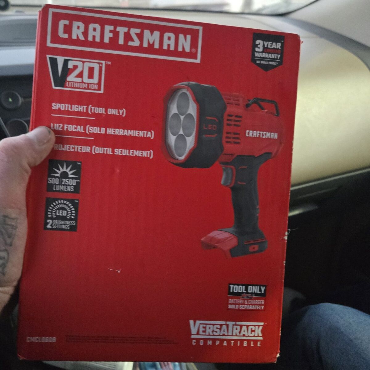 craftsman v20 lithium ion light