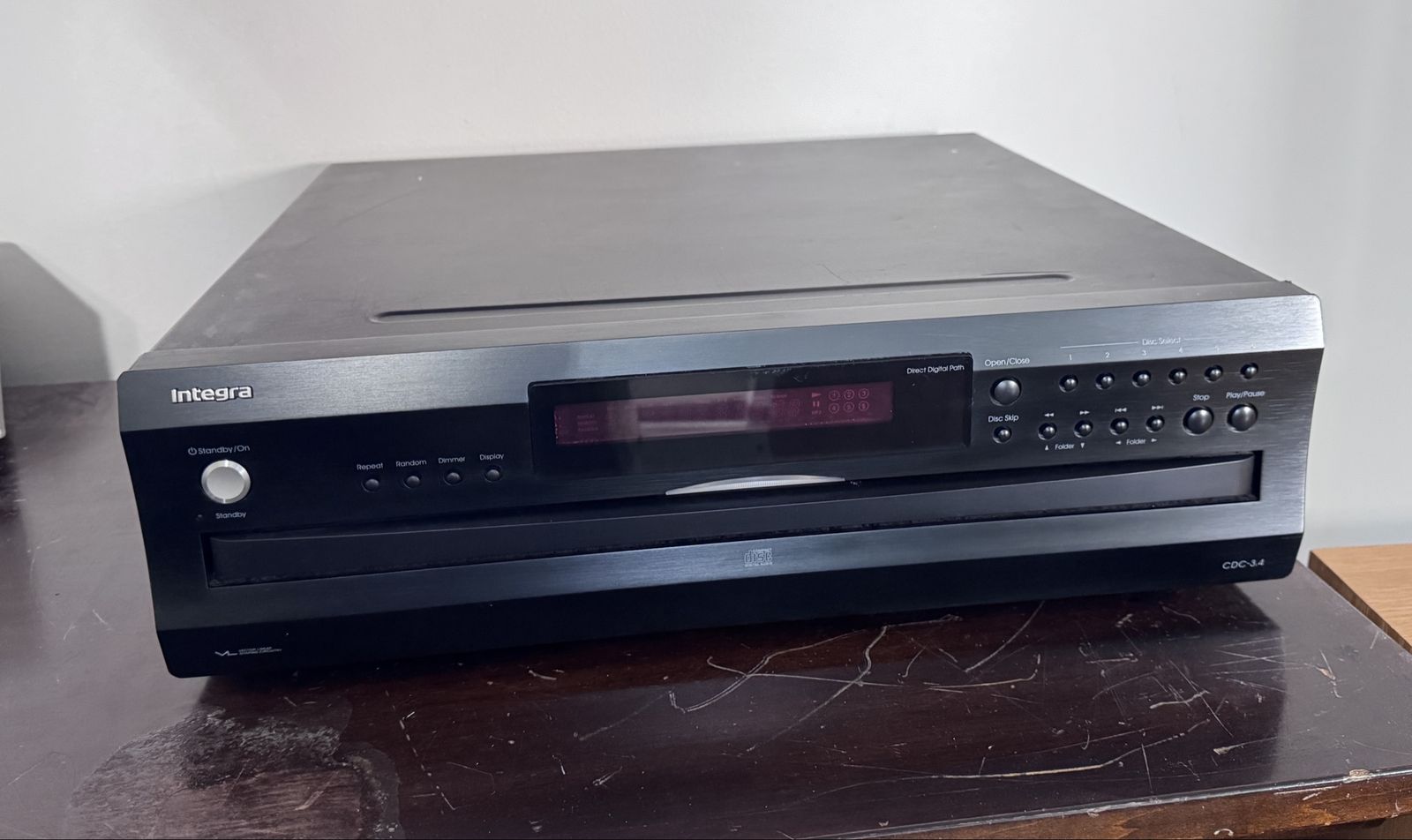 Integra CDC-3.4 6-Disc CD Changer Carousel Player