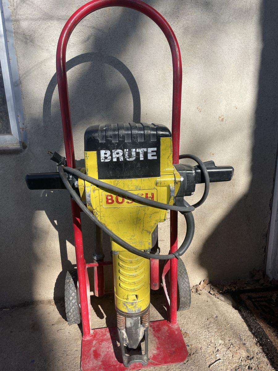 Jackhammer rental- break concrete fast!