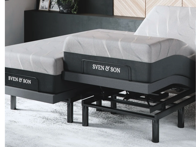 Brand New Sven & Son 14" Hybrid Split King Mattress (2 twin XL mattresses)