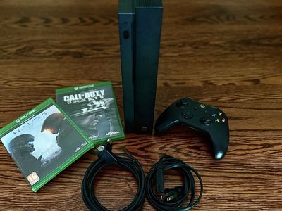 Xbox One X 1TB Console Bundle - Great Condition