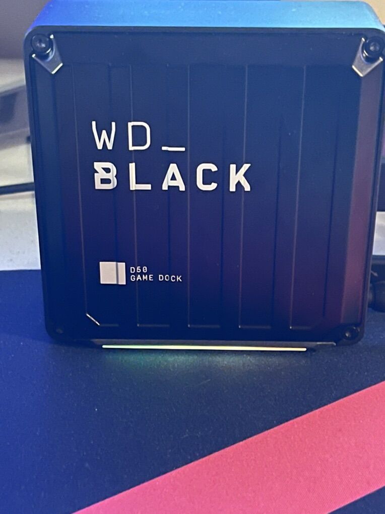 WD D50 TB3 Dock With Nvme Slot