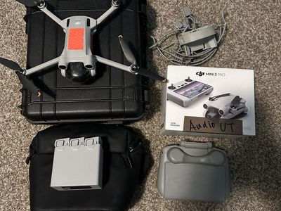 DJI mini 3 pro with Fly more kit and hard case
