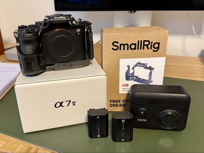 Sony A7V Mirrorless Camera + accessories