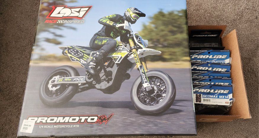 Losi Promoto SM with extras! $1,300 value!