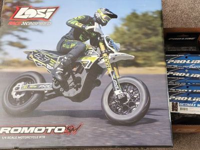 Losi Promoto SM with extras! $1,300 value!