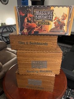 Massive Darkness 2 plus expansions and inserts