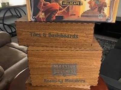 Massive Darkness 2 plus expansions and inserts