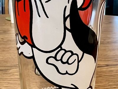 Vintage 1975 Pepsi Collector Series Droopy Dog 16-ounce Glass MGM -Mint condition