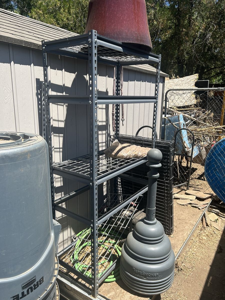 Heavy Duty Steel Wire Shelving Unit