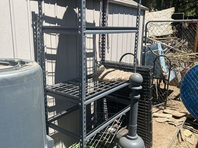 Heavy Duty Steel Wire Shelving Unit