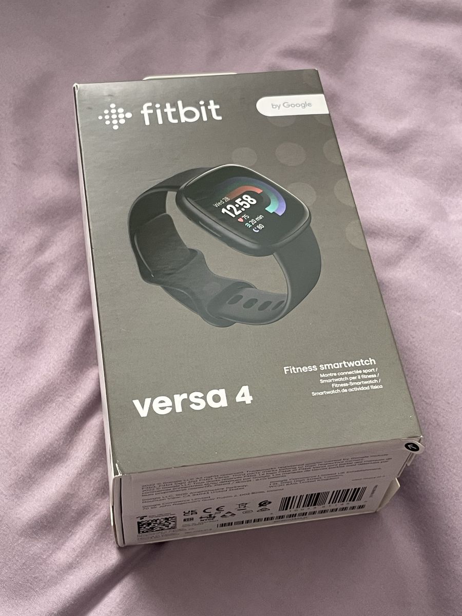 Fitbit Versa 4 Fitness Smartwatch w/ GPS, 24/7 Heart Rate, Sleep Monitoring