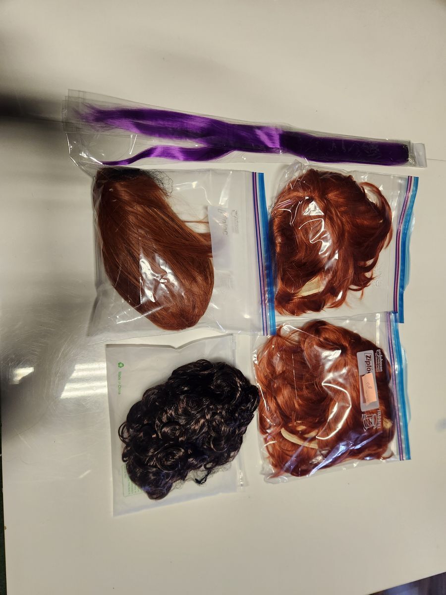 Party Wig Bundle – 4 Wigs + Extensions – Unworn – $25