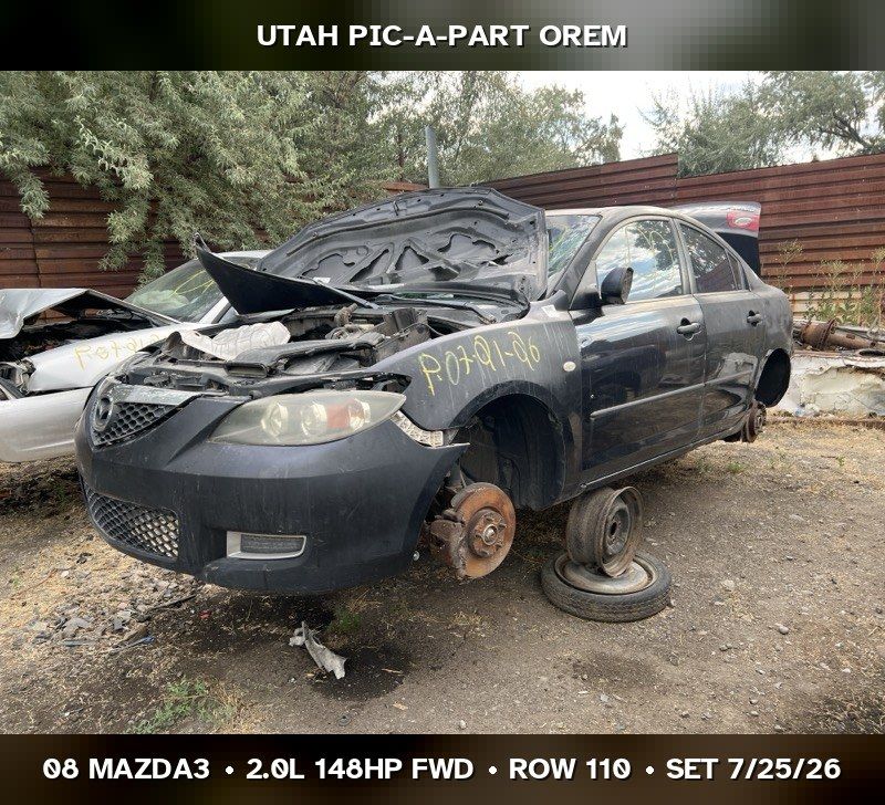 New Arrival - 2008 Mazda Mazda3 Parts - UTPAP Orem