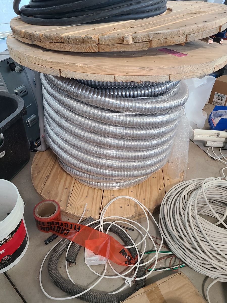 125 Ft Metal Conduit Wire 4 strand