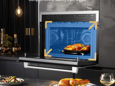 AAOBOSI 24” Built-In Microwave Convection Oven & Air Fryer Combo