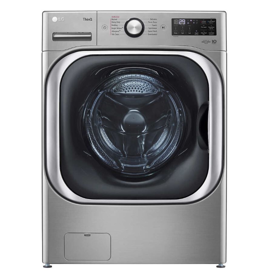 LG WM8980HVA 5.2 Cu. Ft. Mega Capacity Smart Front Load Washer 1622966 #88788