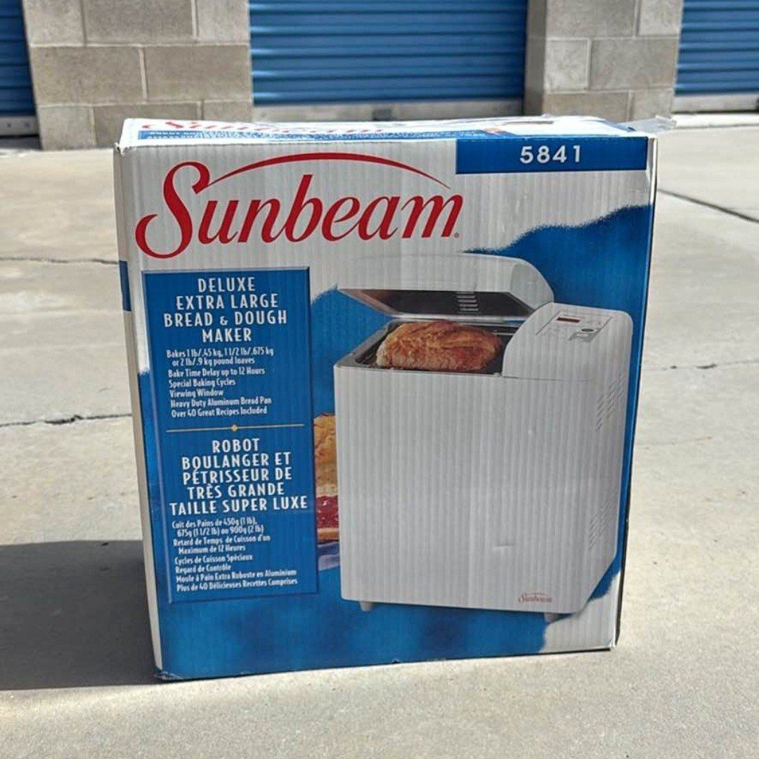 sunbeam bread maker