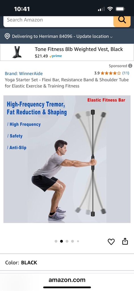 Brand New Therapeutic Medic Flex Bar Pro With Bag