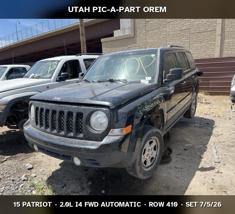 2015 Jeep Patriot Parts - UTPAP Orem
