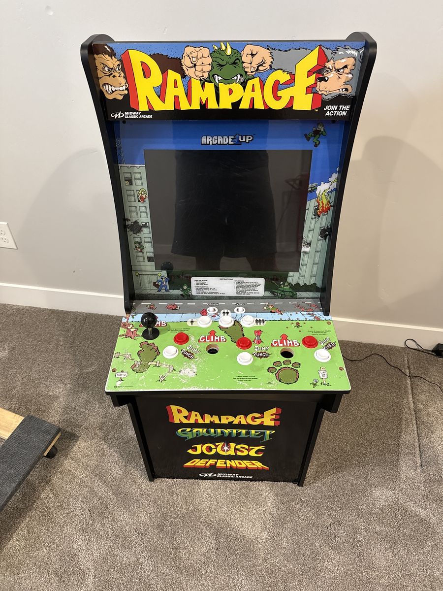 Rampage Arcade 1up - Needs joysticks