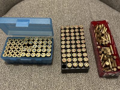 .22 Long Rifle Apprx 100 rds- 38 Special 28 rds - 9mm 49 rds