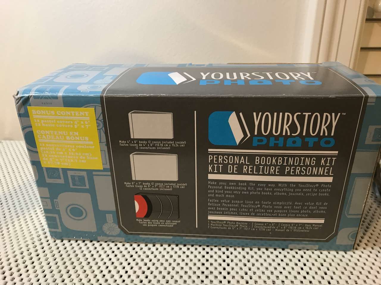 Bookbinding Kit - Your Story Photo Personal Bookbinding Kit, New