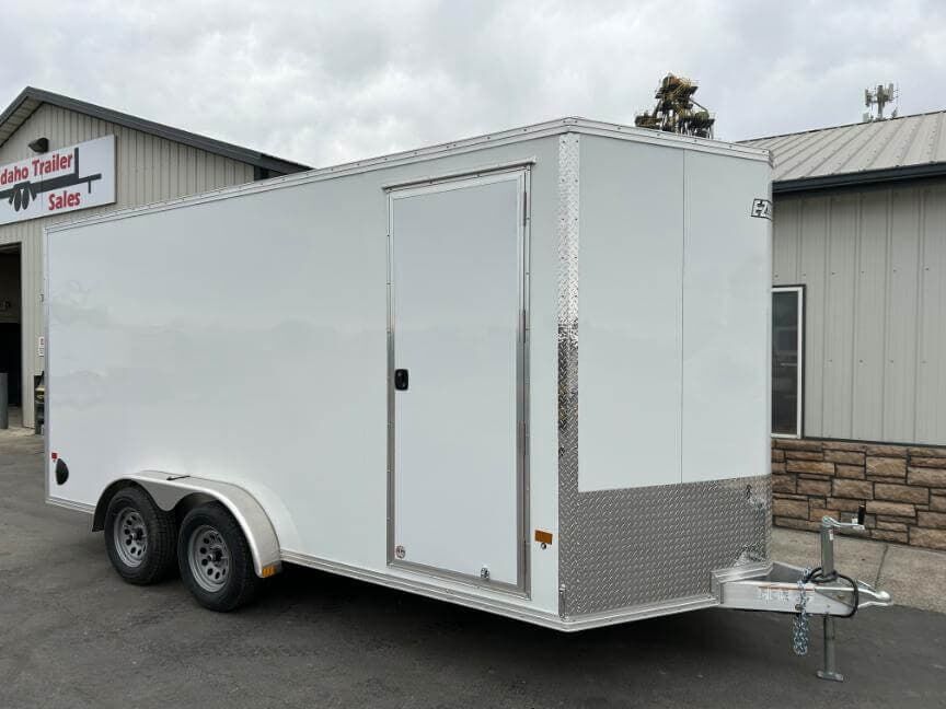2025 E-Z Hauler 7.4x16' Aluminum Enclosed Trailer 7K