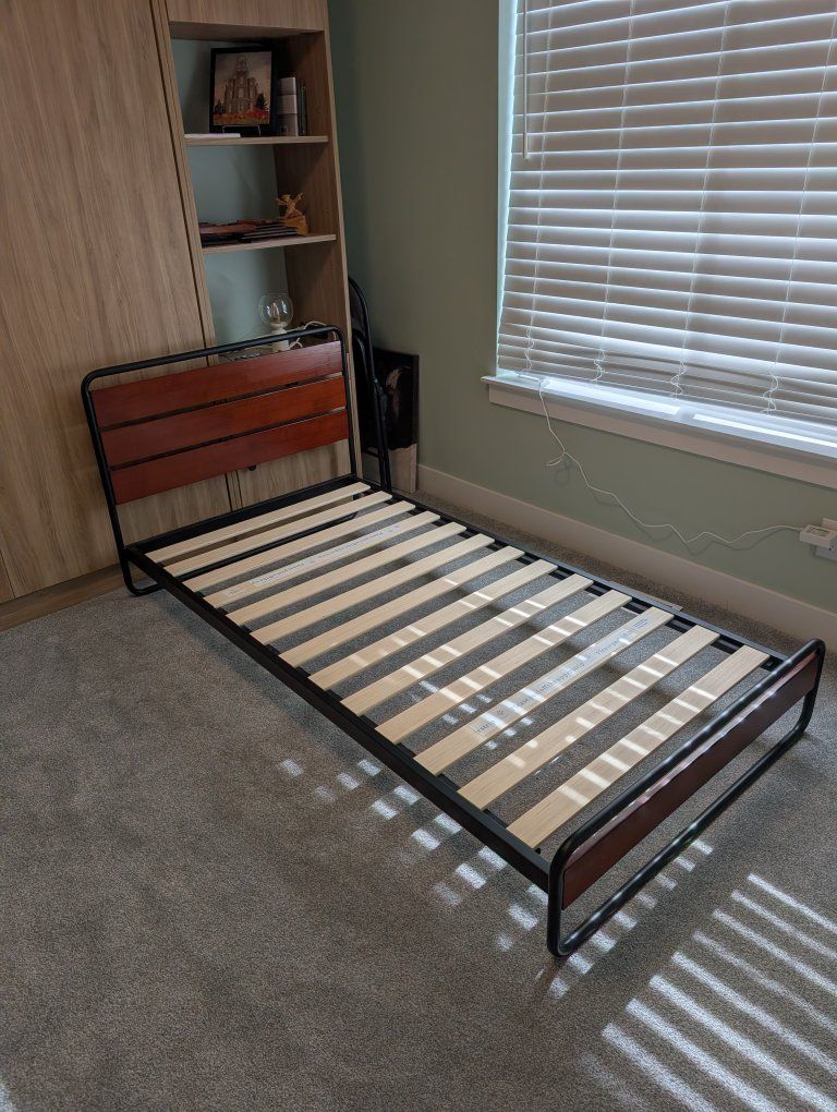 Twin size bed frame