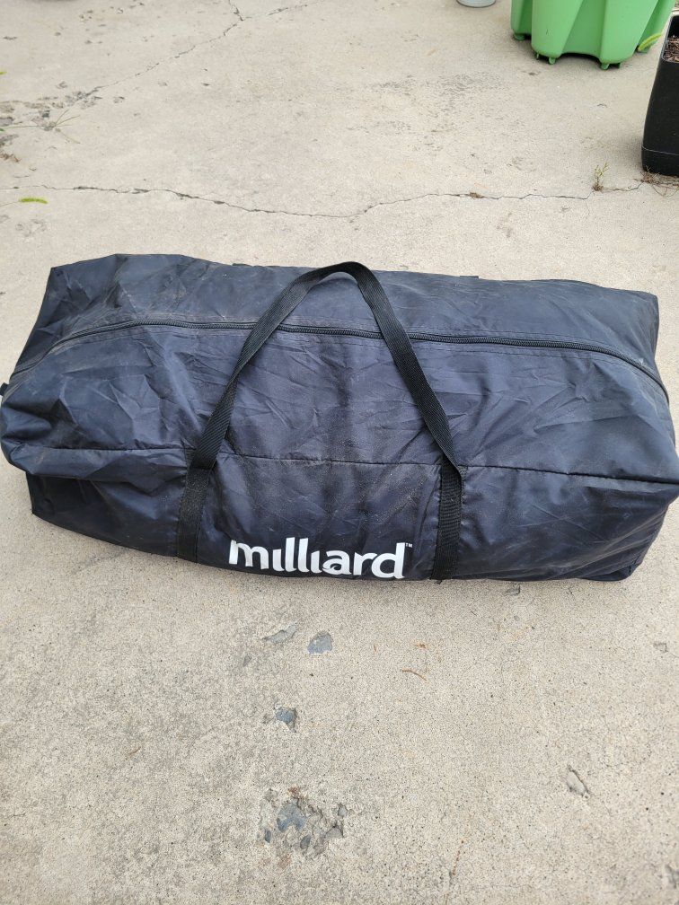 Milliard Truck Tent, Full Size 6.5 ft Bed, Green/Black, Portable Outdoor Camping Tent