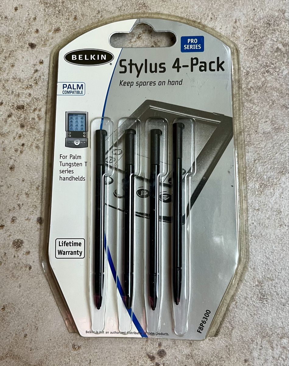 Belkin Pro Series Stylus 4-Pack for Palm Tungsten T Series Handhelds