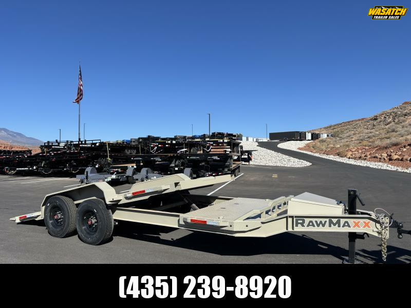 RawMaxx 7X20 16K G7X GRAVITY TILT Equipment Trailer