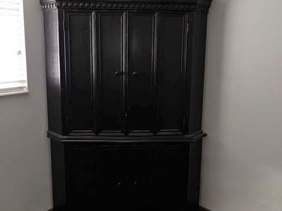 Beautiful Corner TV Hutch