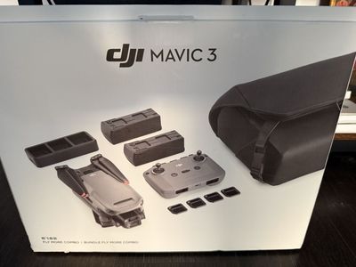 DJI Mavic 3 in the extended Fly More Combo configuration