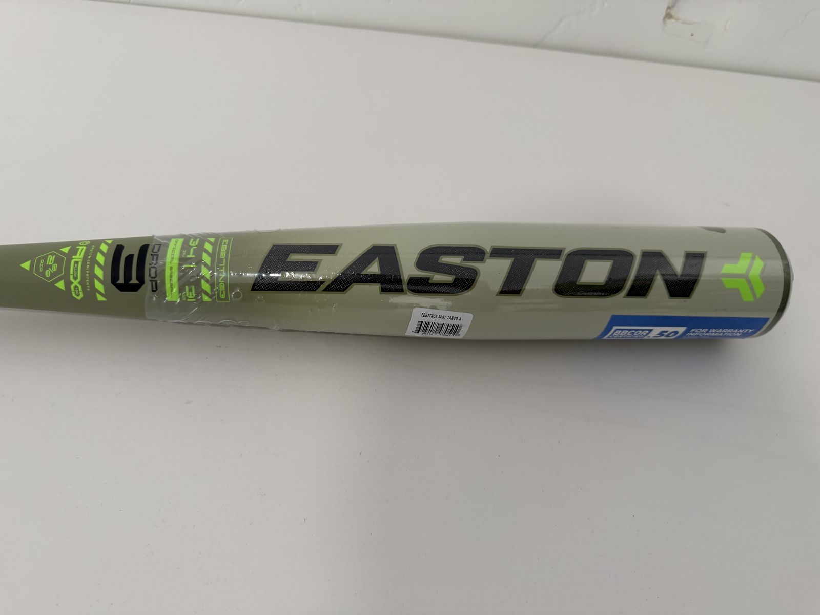 Brand New Easton Tango Baseball Bat, 34 inch, Drop 3