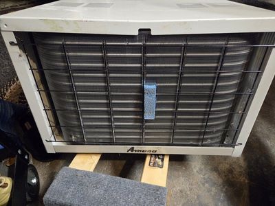 brand new air conditioner with heat pump.