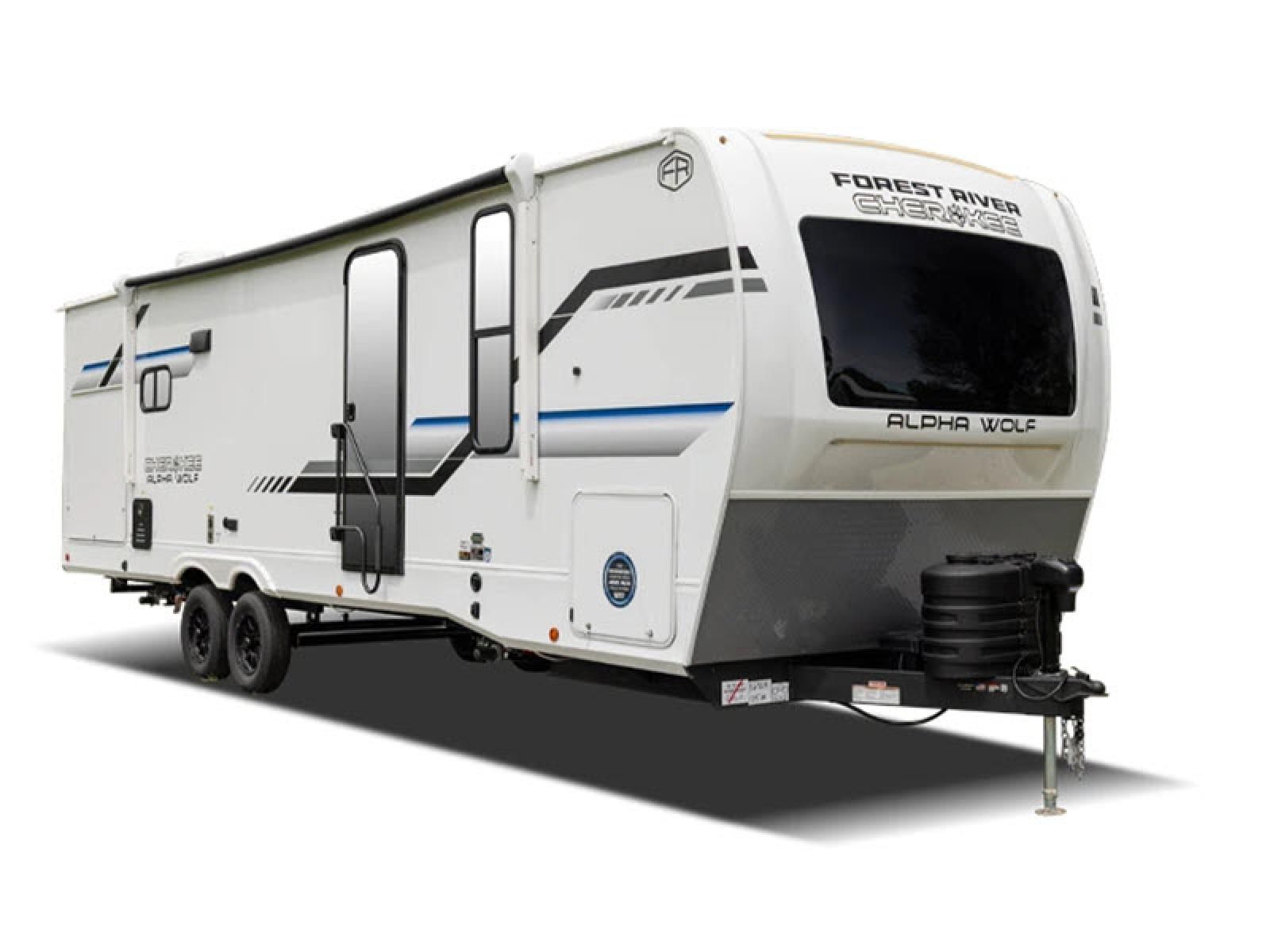 2026 Forest River RV Cherokee Alpha Wolf 21RB ALPHA WOLF REAR BATH OUTSIDE KITCHEN THEATRE SEATING